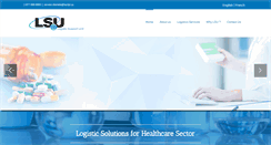Desktop Screenshot of logisticslsu.com