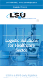 Mobile Screenshot of logisticslsu.com